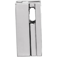 14K White Gold 1/4 CTW Three-Stone Channel-Set Diamond Pendant 14K White Gold 1/4 CTW Three-Stone Channel-Set Diamond Pendant