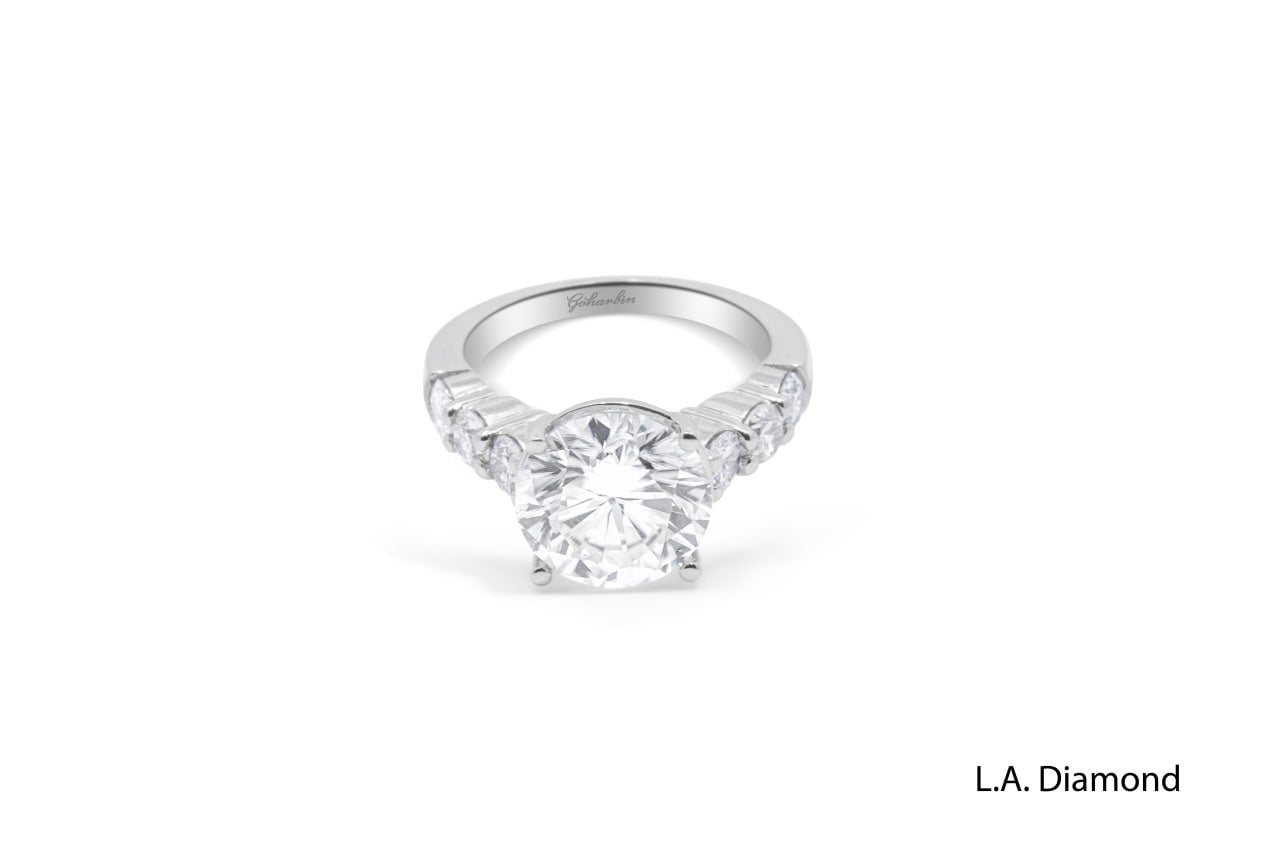 14K White Gold Diamond Round Cut Engagement Ring – 2.00ct 14K White Gold Diamond Round Cut Engagement Ring – 2.00ct