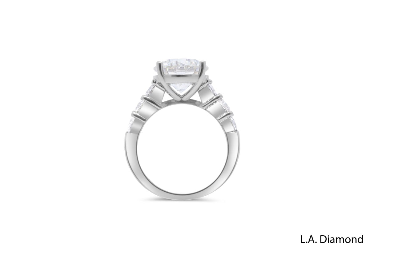14K White Gold Diamond Round Cut Engagement Ring – 2.00ct 14K White Gold Diamond Round Cut Engagement Ring – 2.00ct