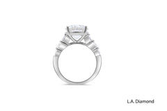 14K White Gold Diamond Round Cut Engagement Ring – 2.00ct 14K White Gold Diamond Round Cut Engagement Ring – 2.00ct