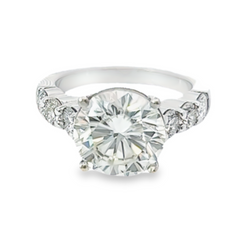 14K White Gold Diamond Round Cut Engagement Ring – 2.00ct 14K White Gold Diamond Round Cut Engagement Ring – 2.00ct