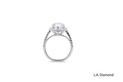 14K White Gold Pear Cut Diamond Engagement Ring 14K White Gold Pear Cut Diamond Engagement Ring