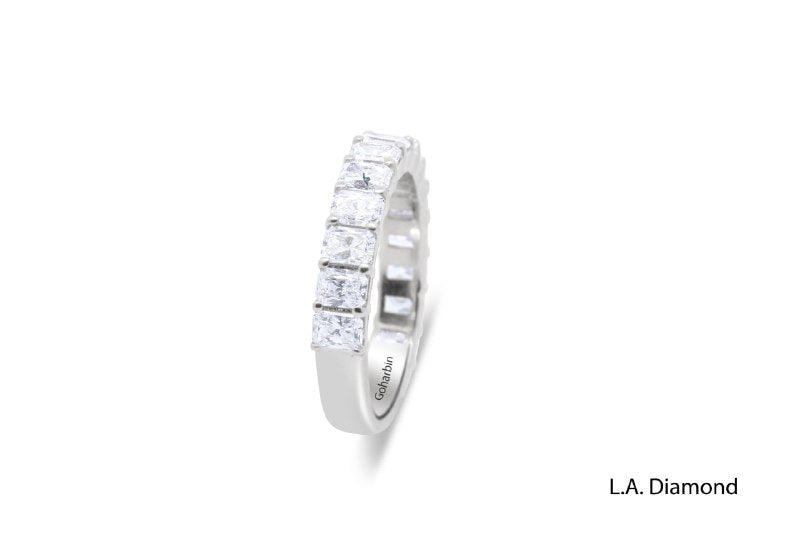 14K White Gold Radiant Diamond Wedding Band (2.13 ctw) 14K White Gold Radiant Diamond Wedding Band (2.13 ctw)