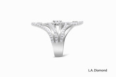 14K White Gold Round Cut Diamond Ring (1.86 ct) 14K White Gold Round Cut Diamond Ring (1.86 ct)