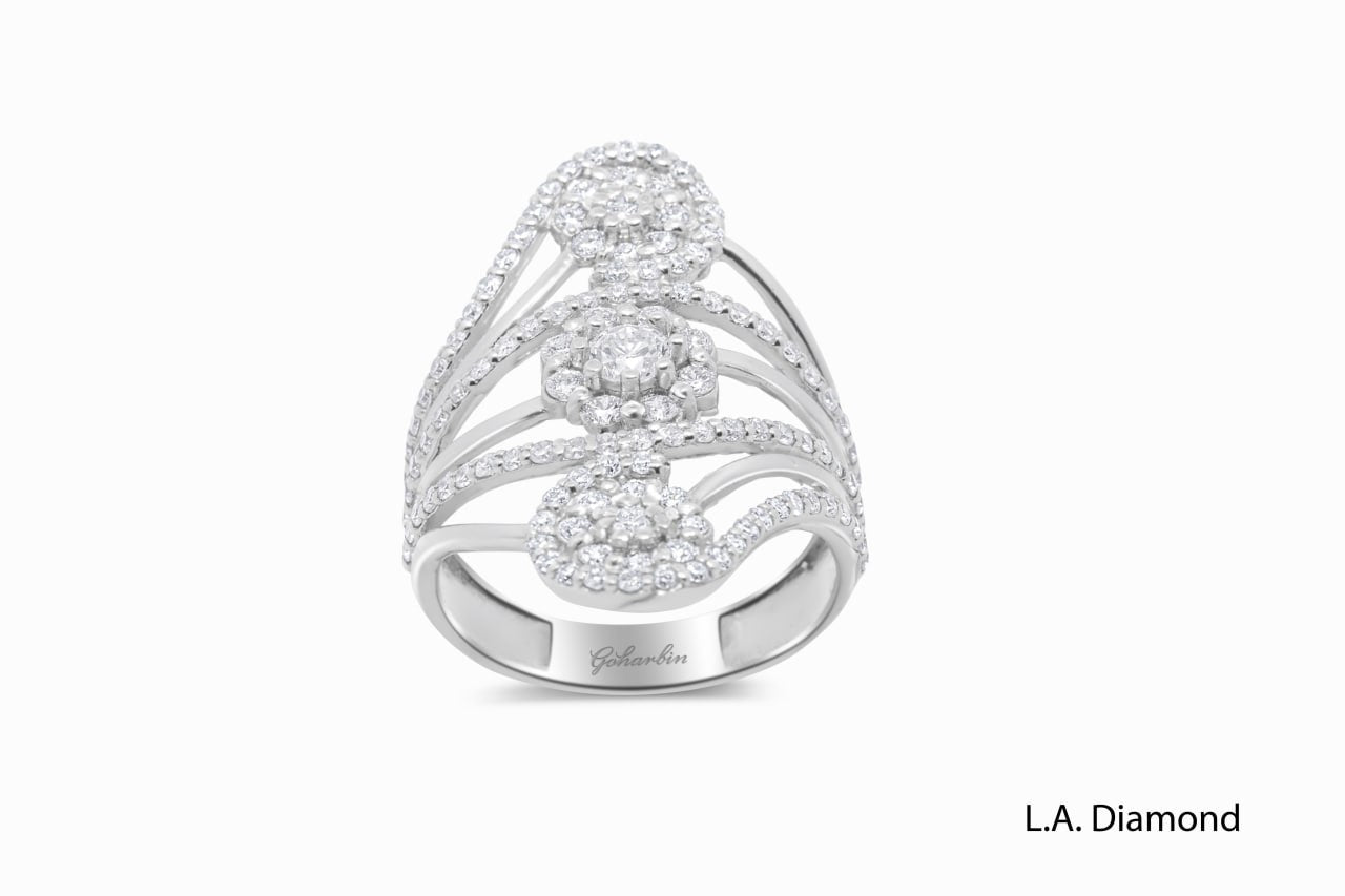 14K White Gold Round Cut Diamond Ring (1.86 ct) 14K White Gold Round Cut Diamond Ring (1.86 ct)