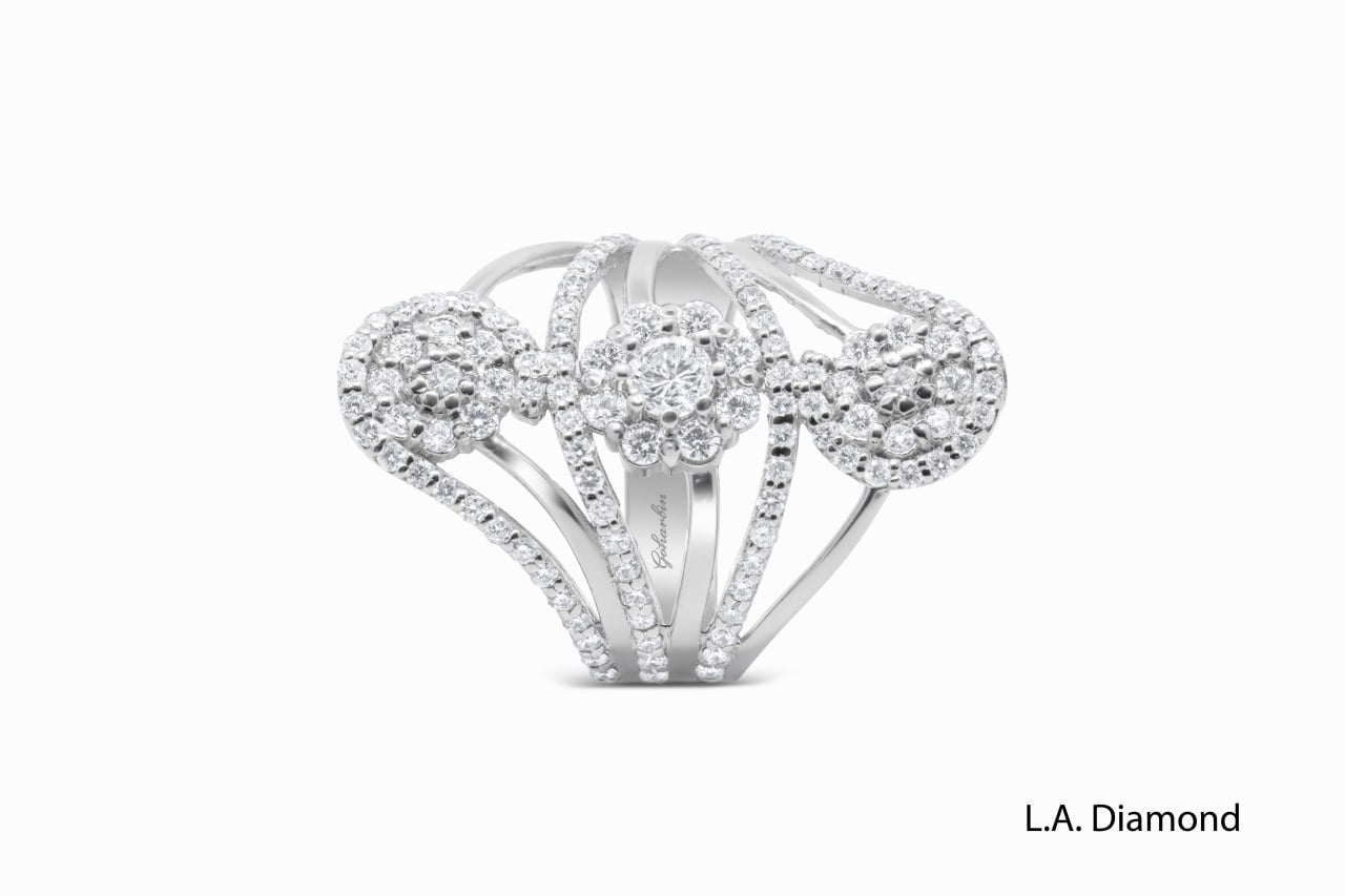 14K White Gold Round Cut Diamond Ring (1.86 ct) 14K White Gold Round Cut Diamond Ring (1.86 ct)