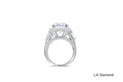 14K White Gold Round Diamond Engagement Ring (12.35 g) 14K White Gold Round Diamond Engagement Ring (12.35 g)