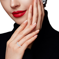 14K White Gold Round Diamond Eternity Band (0.75 ct) 14K White Gold Round Diamond Eternity Band (0.75 ct)