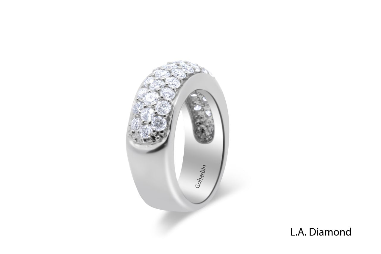 14K White Gold Round Diamond Eternity Band (2.50 ct) 14K White Gold Round Diamond Eternity Band (2.50 ct)
