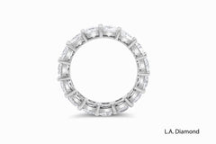 14K White Gold Round Diamond Eternity Band (4.60 ct) 14K White Gold Round Diamond Eternity Band (4.60 ct)