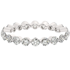 14K White Gold Round Diamond Ring (1.50 ct) 14K White Gold Round Diamond Ring (1.50 ct)