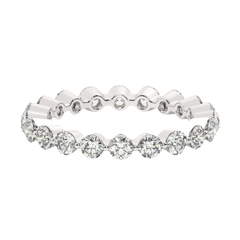 14K White Gold Round Diamond Ring (1.50 ct) 14K White Gold Round Diamond Ring (1.50 ct)