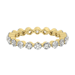 14K White Gold Round Diamond Ring (1.50 ct) 14K White Gold Round Diamond Ring (1.50 ct)