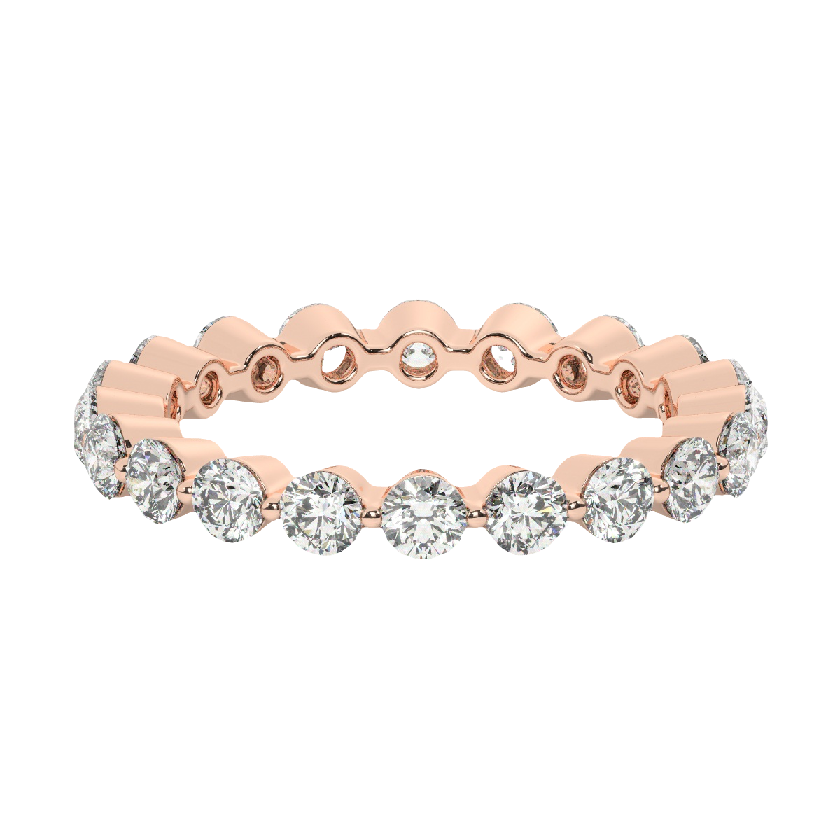 14K White Gold Round Diamond Ring (1.50 ct) 14K White Gold Round Diamond Ring (1.50 ct)