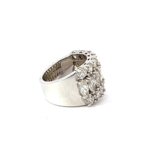 14K White Gold Round & Marquise Diamond Wedding Band (3.10 ct) 14K White Gold Round & Marquise Diamond Wedding Band (3.10 ct)