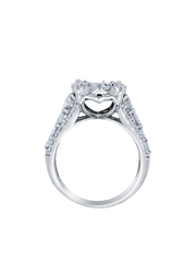 14k White Gold Diamond Round Cut Engagement Ring 2.35c - LA DIAMOND 14k White Gold Diamond Round Cut Engagement Ring 2.35c - LA DIAMOND