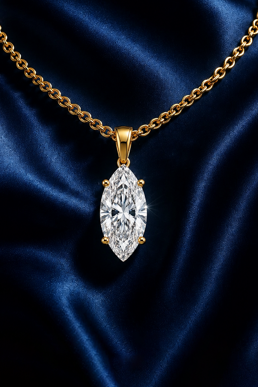 Marquise diamond ring