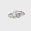 14K White Gold Radiant Cut Diamond Engagement Ring 14K White Gold Radiant Cut Diamond Engagement Ring