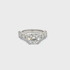 14K White Gold Round Diamond Engagement Ring 14K White Gold Round Diamond Engagement Ring