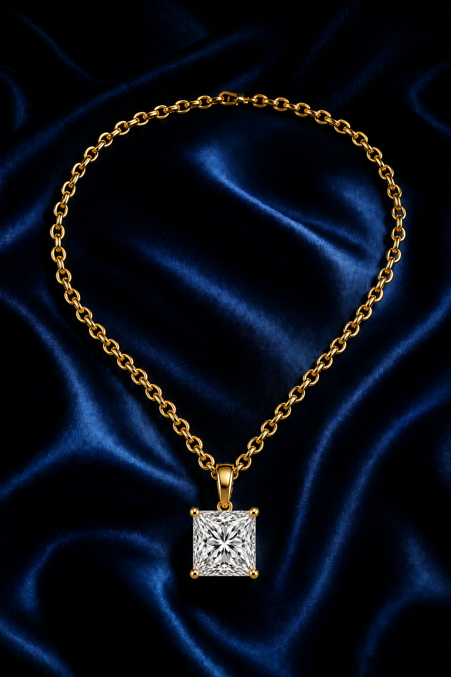 Princess diamond ring