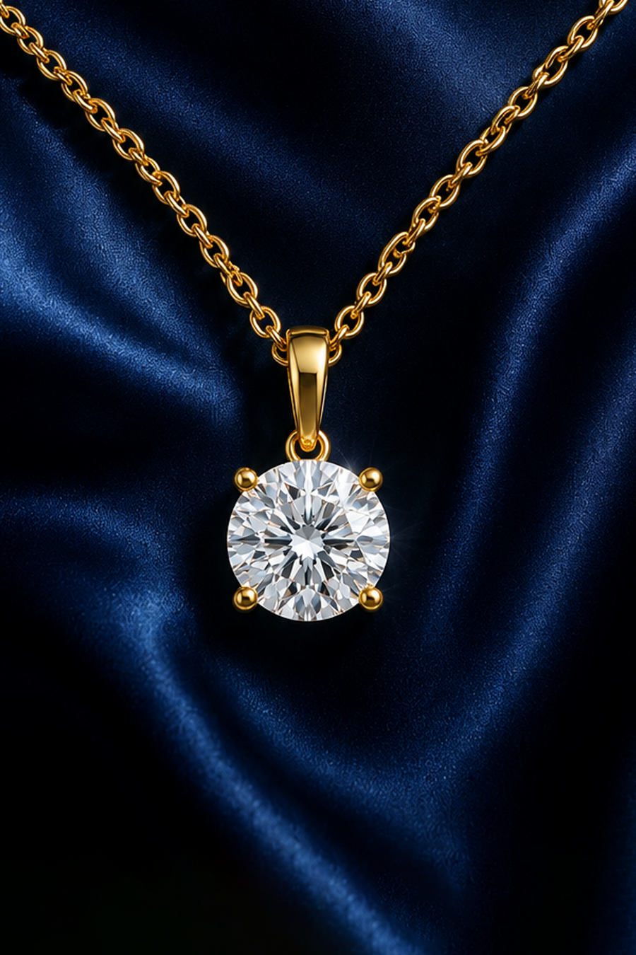 Round diamond ring