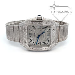 Never Worn Authentic Cartier Santos Automatic Watch 40mm Never Worn Authentic Cartier Santos Automatic Watch 40mm