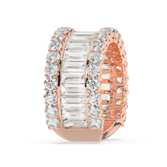 14K White Gold Diamond Baguette Anniversary Wedding Ring (5.15 ct)_ 14K White Gold Diamond Baguette Anniversary Wedding Ring (5.15 ct)_