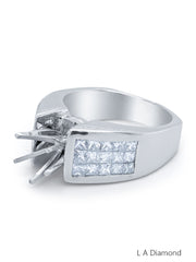 14K White Gold Multiple Radiant-Cut Diamond Engagement Ring (1.41 ct) 14K White Gold Multiple Radiant-Cut Diamond Engagement Ring (1.41 ct)