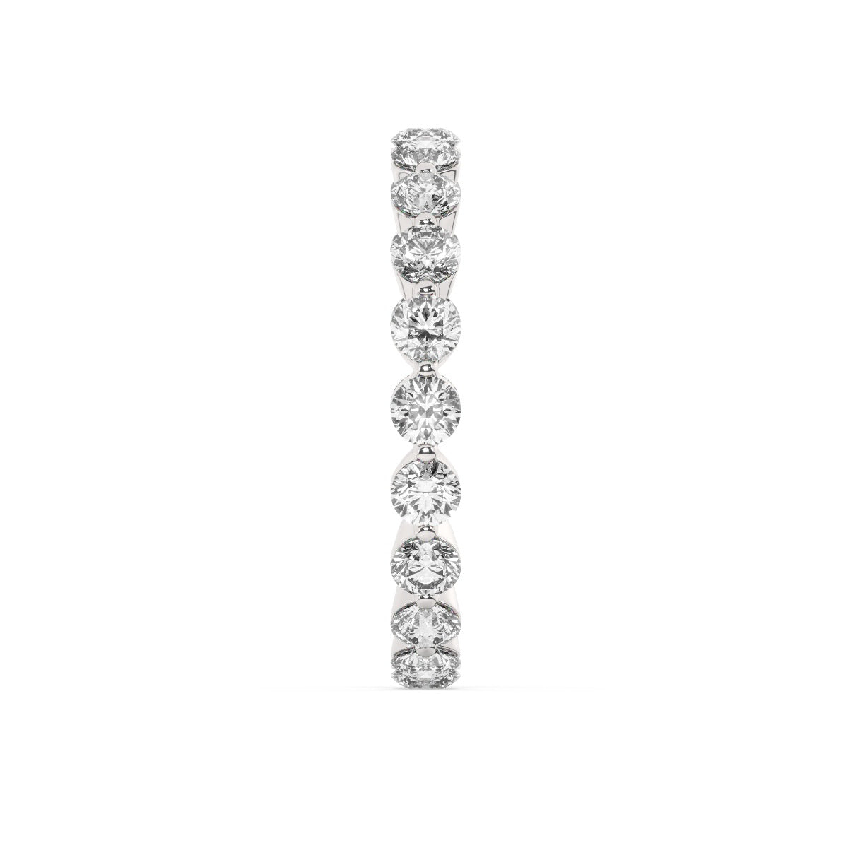 14K White Gold Round Diamond Ring (1.50 ct) 14K White Gold Round Diamond Ring (1.50 ct)