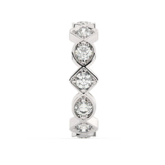 14K_White_Gold_Round_Diamond_Wedding_Ring_1.20_ct_ 14K_White_Gold_Round_Diamond_Wedding_Ring_1.20_ct_