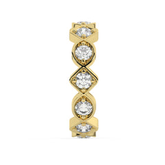 14K_White_Gold_Round_Diamond_Wedding_Ring_1.20_ct_ 14K_White_Gold_Round_Diamond_Wedding_Ring_1.20_ct_