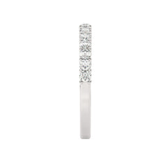 14k White Gold Round Diamond Wedding Ring (0.68 ct)_ 14k White Gold Round Diamond Wedding Ring (0.68 ct)_