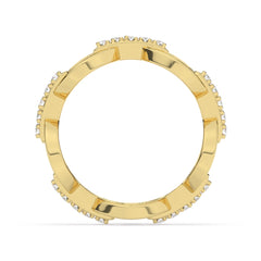 18K White Gold Round Diamond Wedding Ring (0.28 ct)_ 18K White Gold Round Diamond Wedding Ring (0.28 ct)_