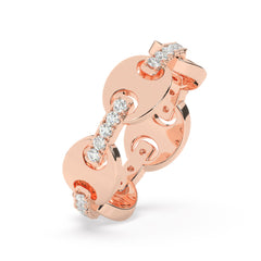 18K White Gold Round Diamond Wedding Ring (0.28 ct)_ 18K White Gold Round Diamond Wedding Ring (0.28 ct)_