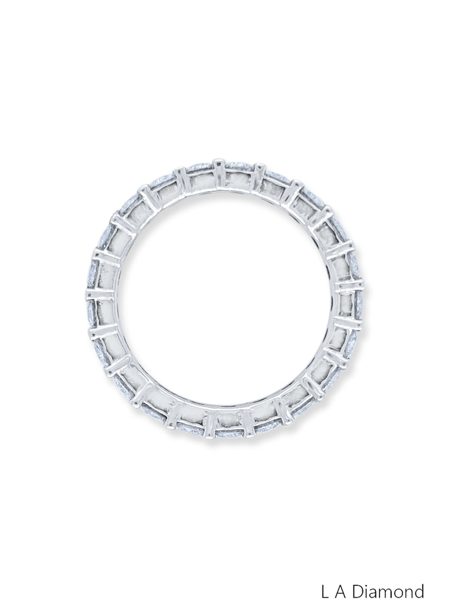 Platinum White Gold Round Diamond Eternity Wedding Ring (1.76 ct)_ Platinum White Gold Round Diamond Eternity Wedding Ring (1.76 ct)_