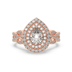 White Gold Diamond Ring - LA DIAMOND White Gold Diamond Ring - LA DIAMOND