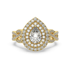 White Gold Diamond Ring - LA DIAMOND White Gold Diamond Ring - LA DIAMOND
