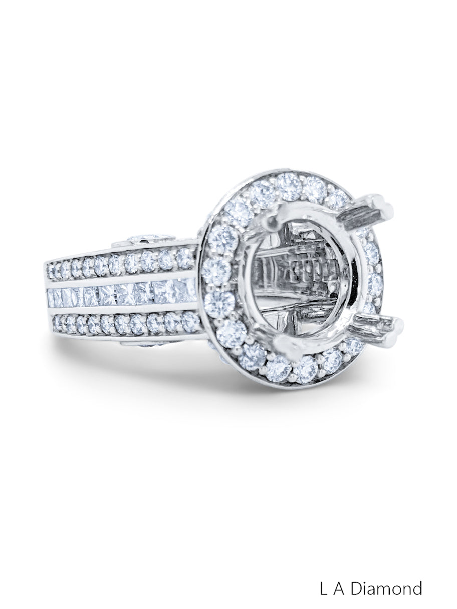 White Gold Diamond Ring - LA DIAMOND White Gold Diamond Ring - LA DIAMOND