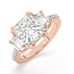 14k White Gold Diamond Ring - LA DIAMOND 14k White Gold Diamond Ring - LA DIAMOND