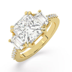 14k White Gold Diamond Ring - LA DIAMOND 14k White Gold Diamond Ring - LA DIAMOND