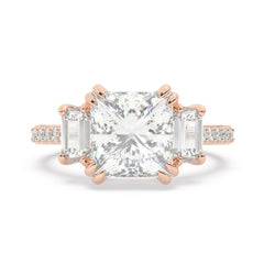 14k White Gold Diamond Ring - LA DIAMOND 14k White Gold Diamond Ring - LA DIAMOND
