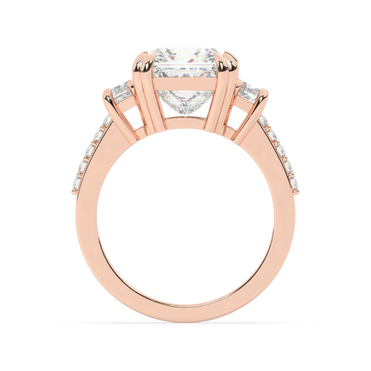 14k White Gold Diamond Ring - LA DIAMOND 14k White Gold Diamond Ring - LA DIAMOND
