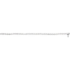 Elegant Pear Shape Diamond Tennis Bracelet Set in 14k Gold - Anniversary Gift for Her