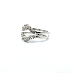 14K Gold Diamond Accent Band Ring