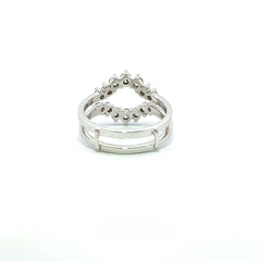 14K Gold Diamond Accent Band Ring