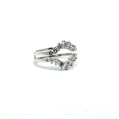 14K Gold Diamond Accent Band Ring