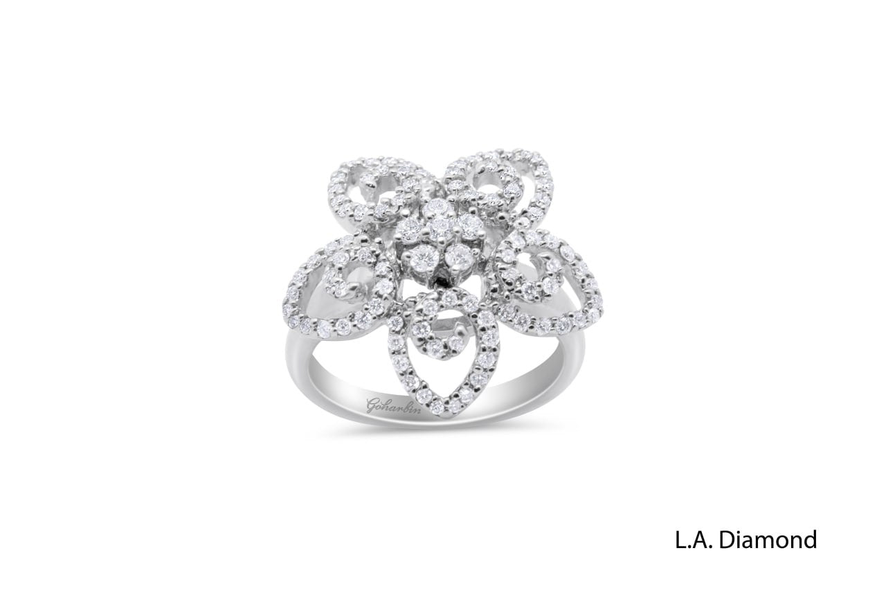 14K White Gold Princess-Cut Diamond Ring (1.37 ct T.W.)