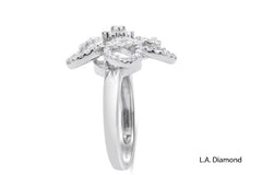 14K White Gold Princess-Cut Diamond Ring (1.37 ct T.W.)