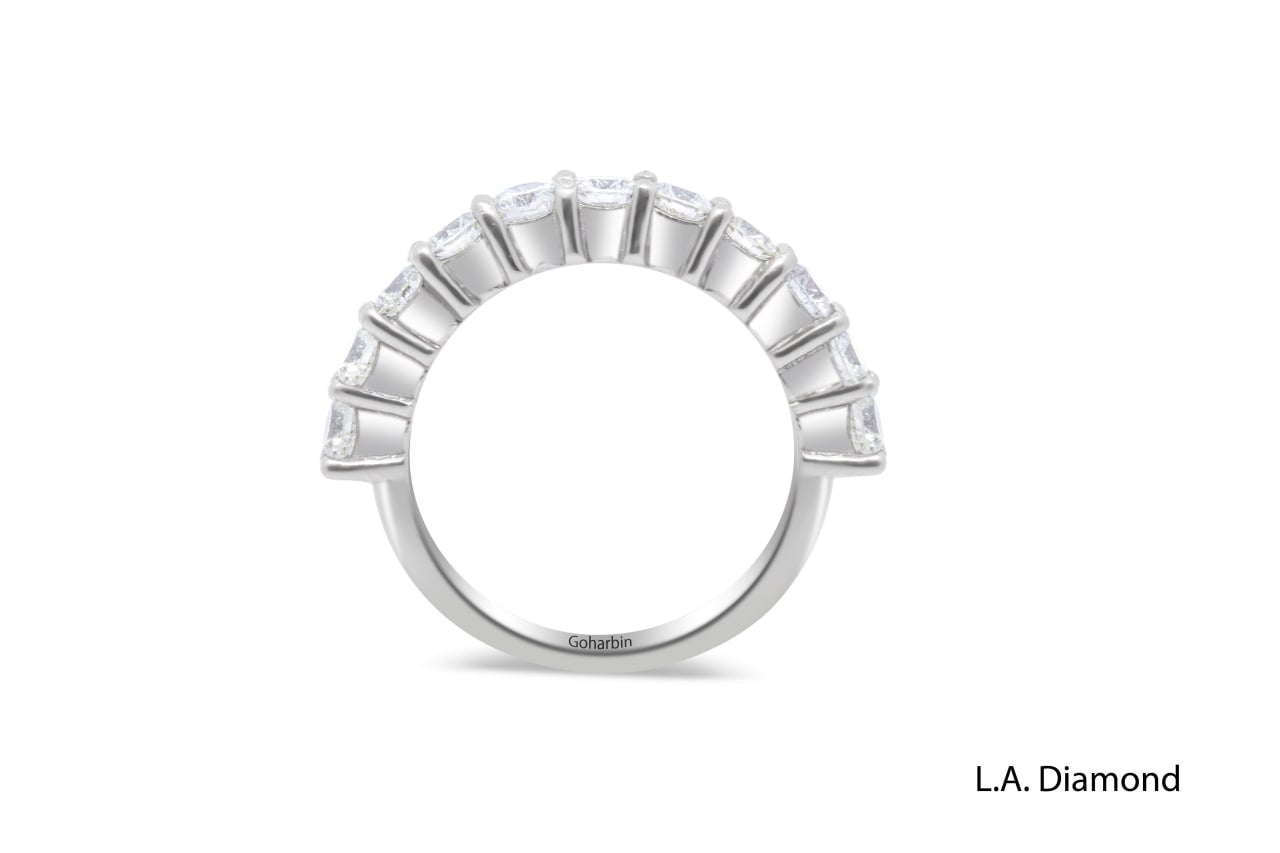 14K White Gold Round Brilliant Diamond Ring (1.06 ct)