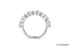 14K White Gold Round Brilliant Diamond Ring (1.06 ct)